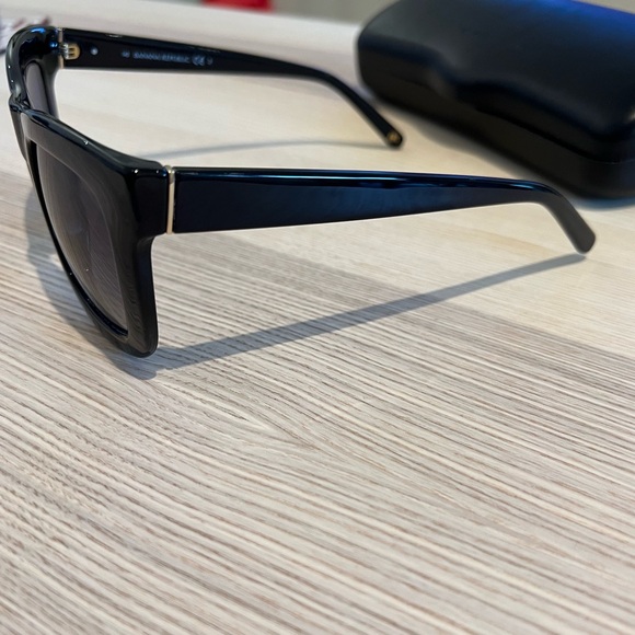 Banana Republic OS RectangleS, Acetate, Black - Picture 2 of 7